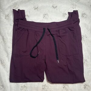 Zyia Active Plum Tapered Joggers – Size Large – Gently Used